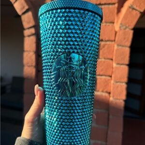 Starbucks Teal Studded Tumbler